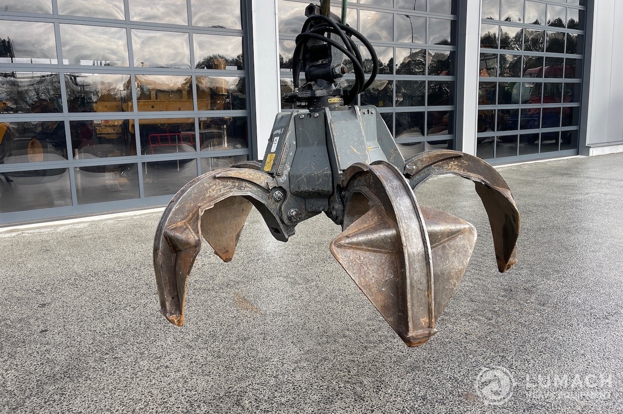 Kinshofer Orange Peel Grapple / Poliep grijper 450 liter Lumach