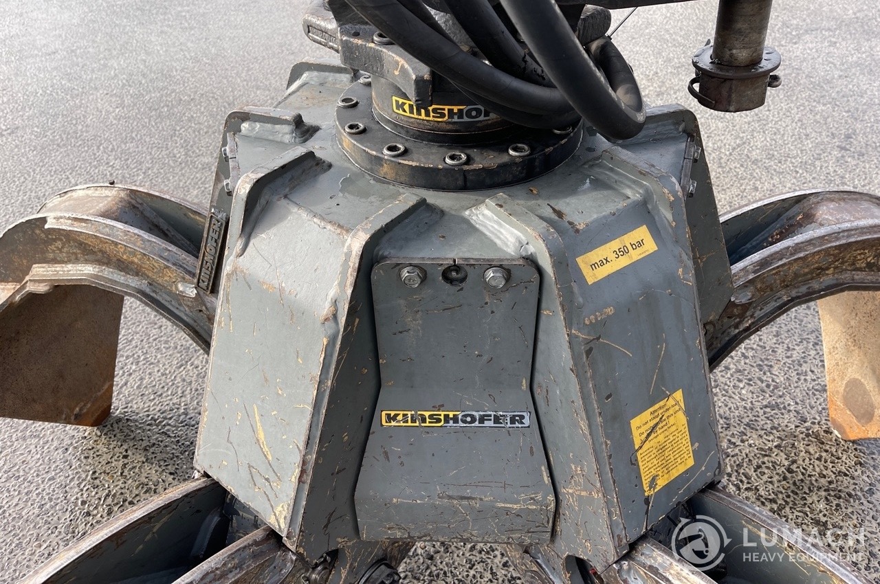 Kinshofer Orange Peel Grapple / Poliep grijper 450 liter Lumach